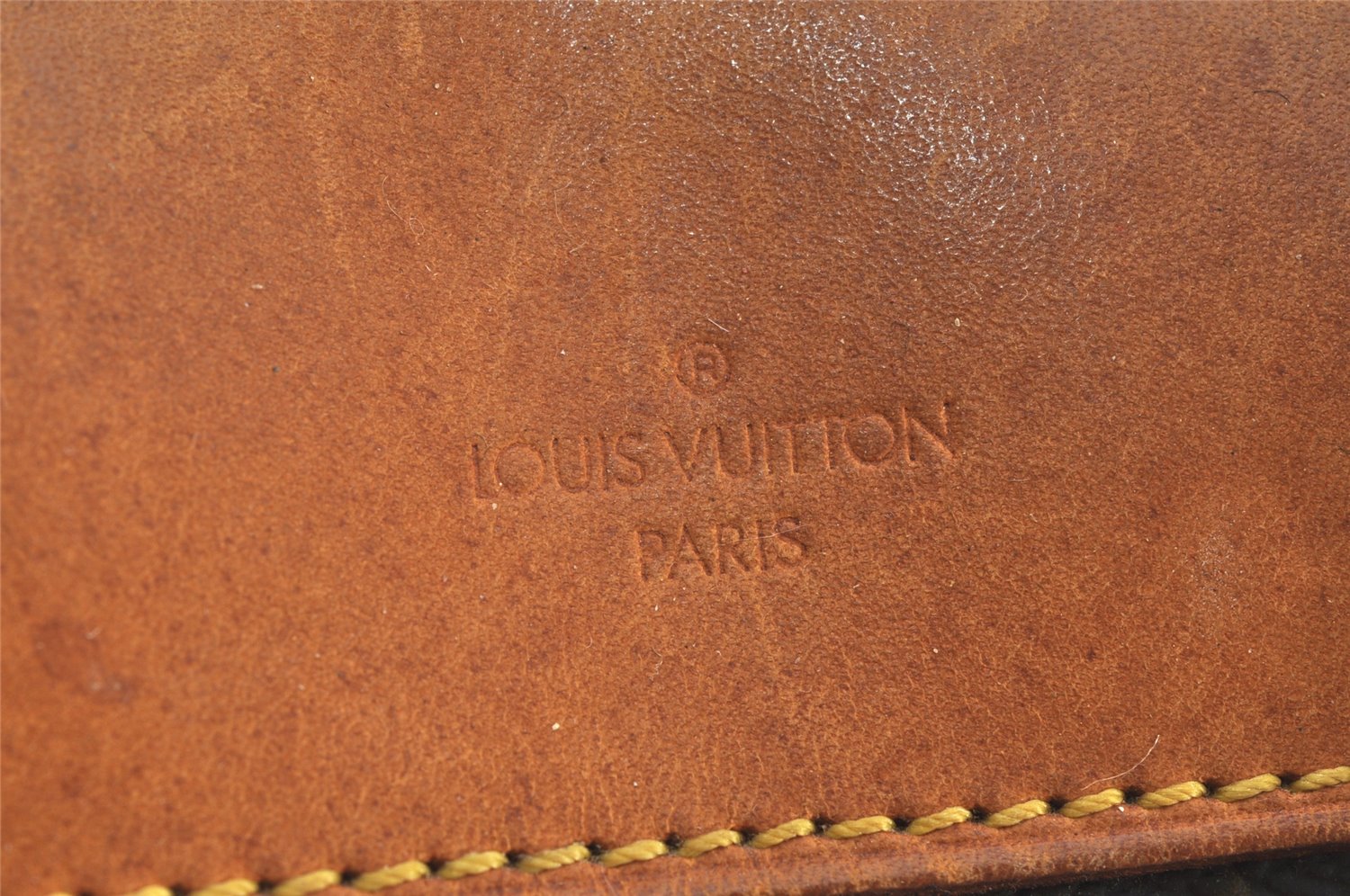 Authentic Louis Vuitton Monogram Deauville Hand Bag M47270 LV 6769K