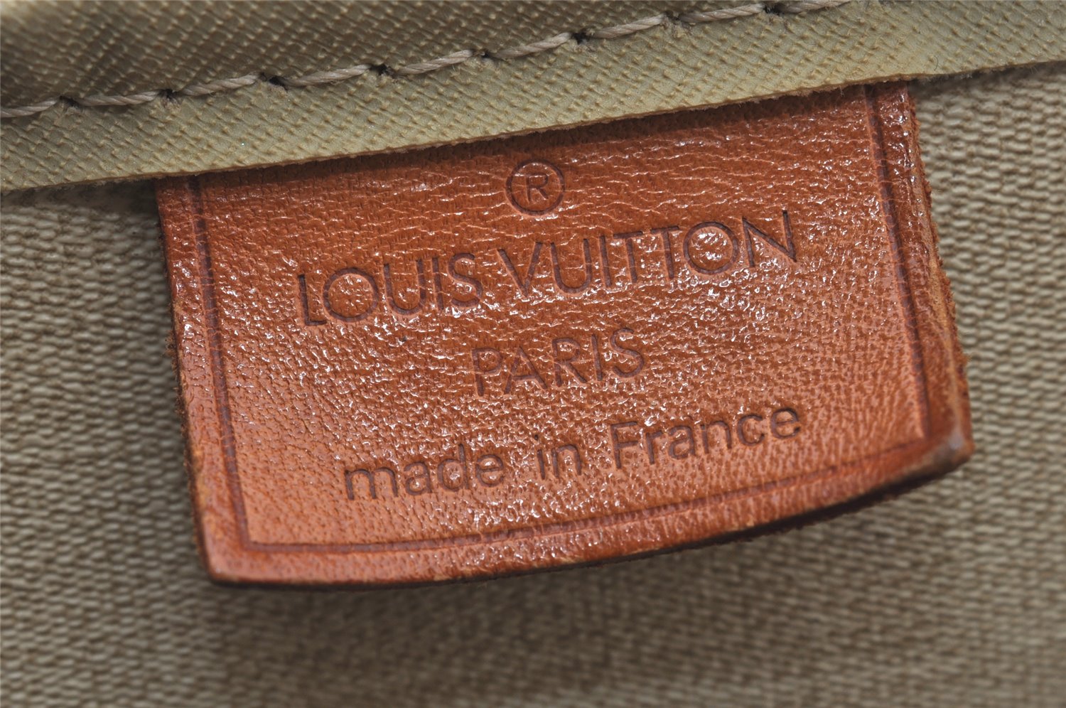 Authentic Louis Vuitton Monogram Deauville Hand Bag M47270 LV 6769K