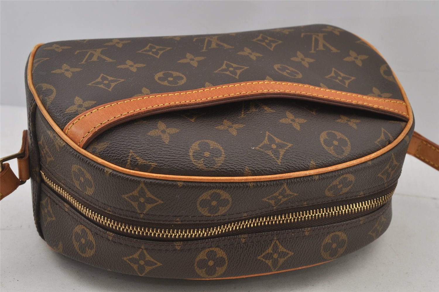 Authentic Louis Vuitton Monogram Blois Shoulder Cross Body Bag M51221 LV 6772J