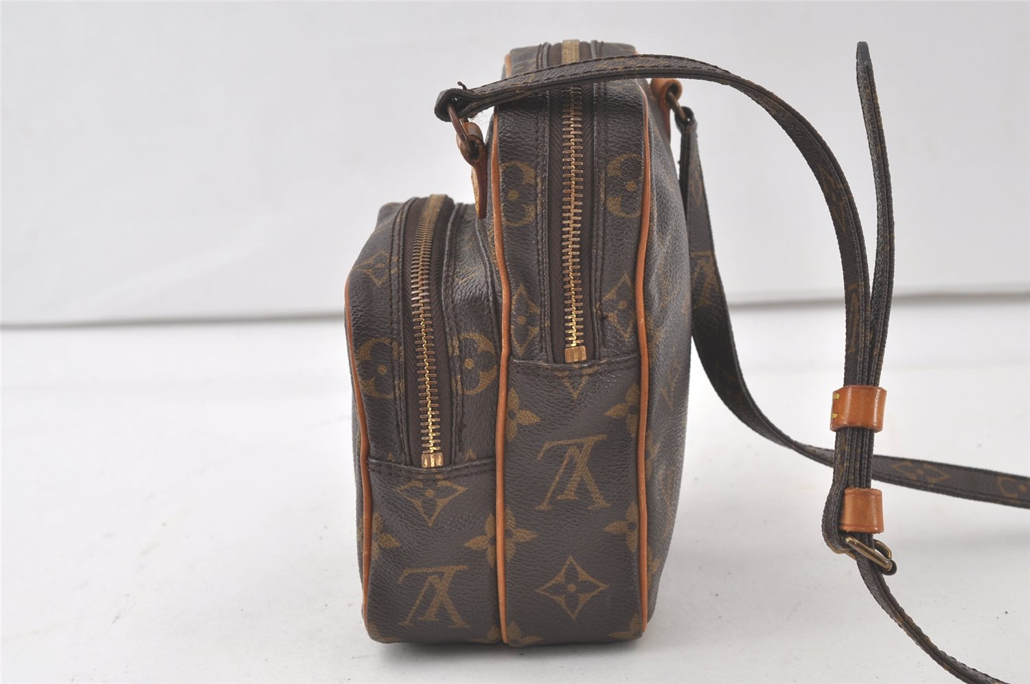 Authentic Louis Vuitton Monogram Mini Amazone Shoulder Cross Bag M45238 LV 6772K