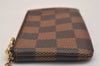 Authentic Louis Vuitton Damier Pochette Cles Coin Purse Case N62658 LV Box 6773J