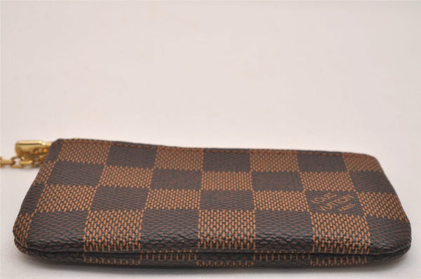 Authentic Louis Vuitton Damier Pochette Cles Coin Purse Case N62658 LV Box 6773J