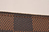 Authentic Louis Vuitton Damier Pochette Cles Coin Purse Case N62658 LV Box 6773J