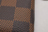 Authentic Louis Vuitton Damier Pochette Cles Coin Purse Case N62658 LV Box 6773J