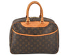 Authentic Louis Vuitton Monogram Deauville Hand Bag M47270 LV 6773K