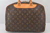 Authentic Louis Vuitton Monogram Deauville Hand Bag M47270 LV 6773K