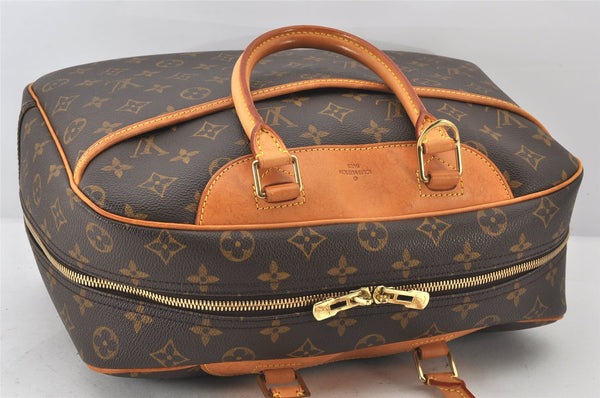 Authentic Louis Vuitton Monogram Deauville Hand Bag M47270 LV 6773K