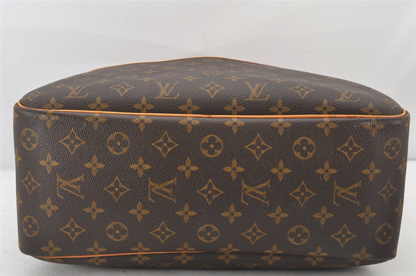 Authentic Louis Vuitton Monogram Deauville Hand Bag M47270 LV 6773K