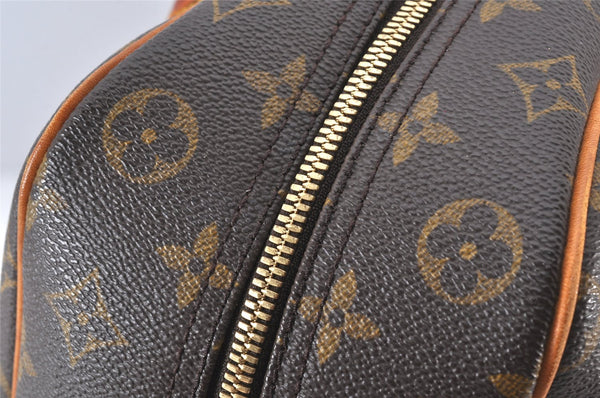 Authentic Louis Vuitton Monogram Deauville Hand Bag M47270 LV 6773K