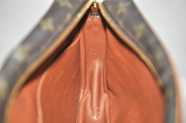 Authentic Louis Vuitton Monogram Compiegne 28 Clutch Hand Bag M51845 LV 6776I