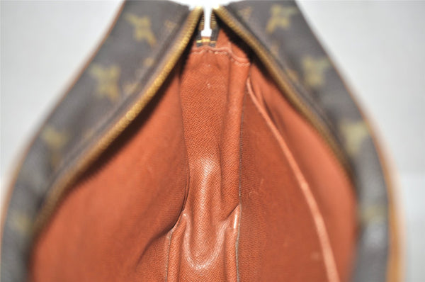 Authentic Louis Vuitton Monogram Compiegne 28 Clutch Hand Bag M51845 LV 6776I