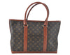 Auth Louis Vuitton Monogram Sac Weekend PM Vintage Tote Hand Bag M42425 LV 6777J