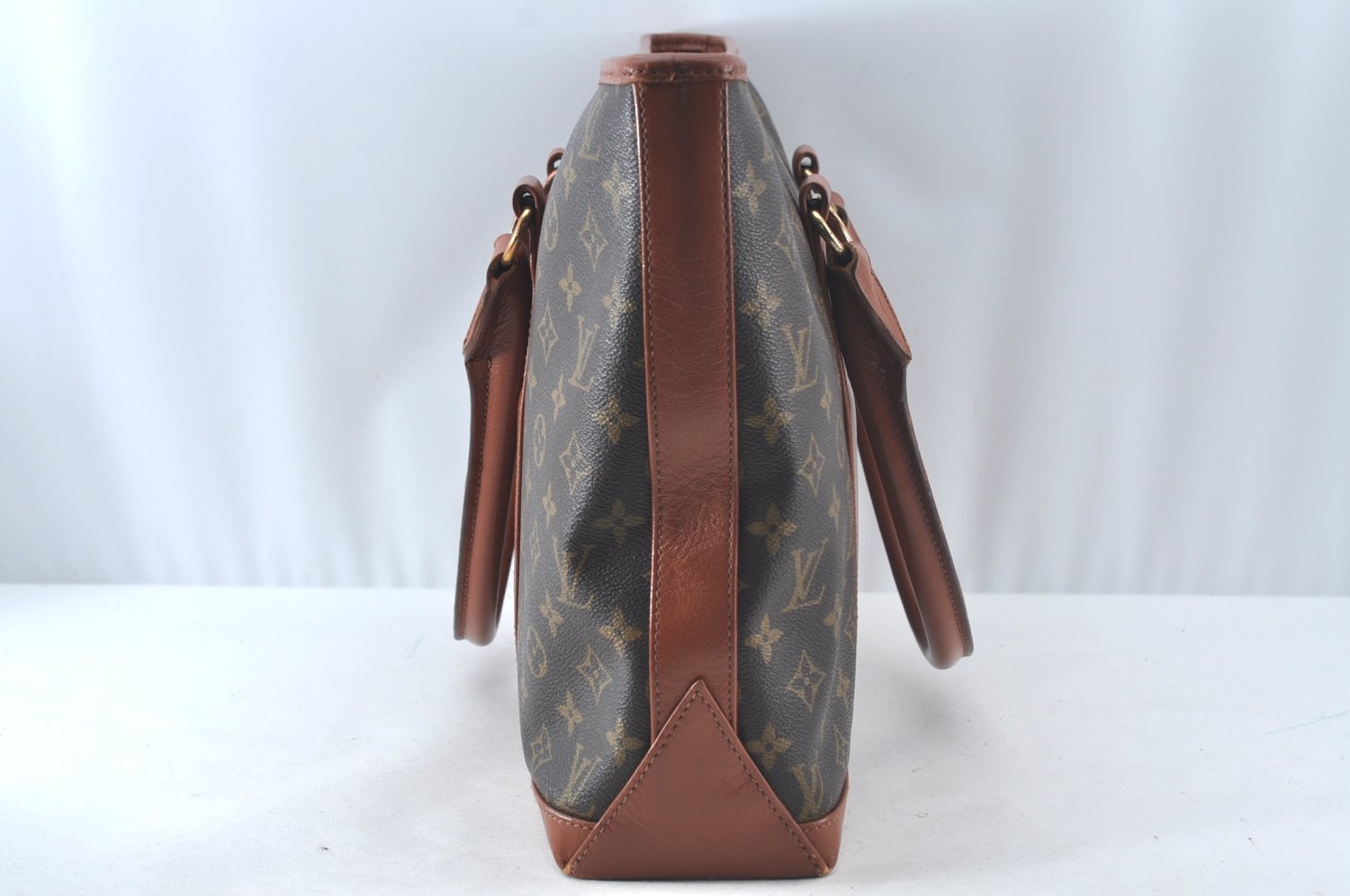 Auth Louis Vuitton Monogram Sac Weekend PM Vintage Tote Hand Bag M42425 LV 6777J