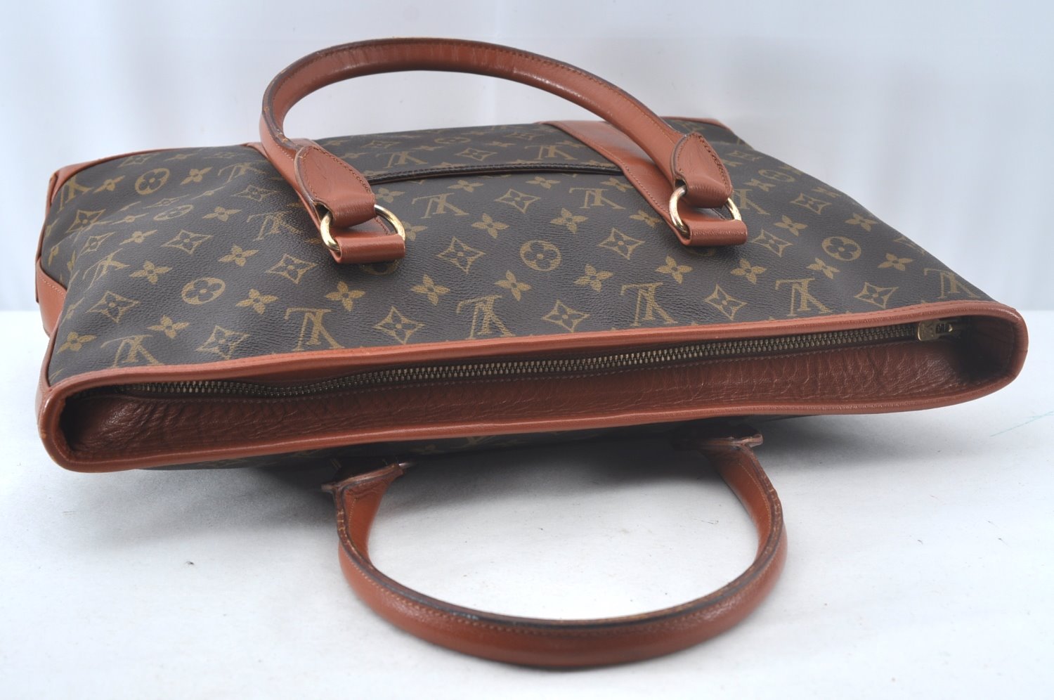 Auth Louis Vuitton Monogram Sac Weekend PM Vintage Tote Hand Bag M42425 LV 6777J