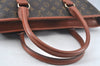 Auth Louis Vuitton Monogram Sac Weekend PM Vintage Tote Hand Bag M42425 LV 6777J