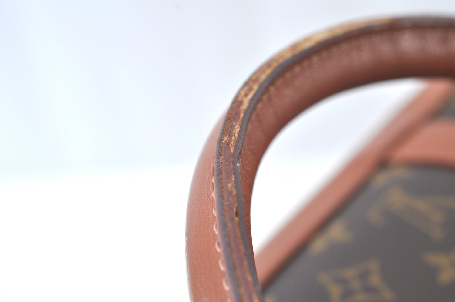 Auth Louis Vuitton Monogram Sac Weekend PM Vintage Tote Hand Bag M42425 LV 6777J