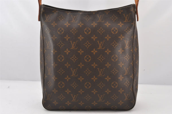 Authentic Louis Vuitton Monogram Looping GM Shoulder Bag M51145 LV 6778K