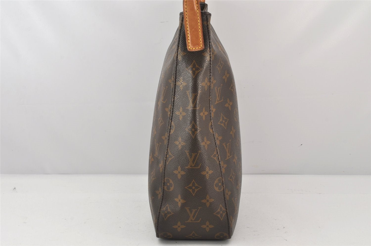 Authentic Louis Vuitton Monogram Looping GM Shoulder Bag M51145 LV 6778K