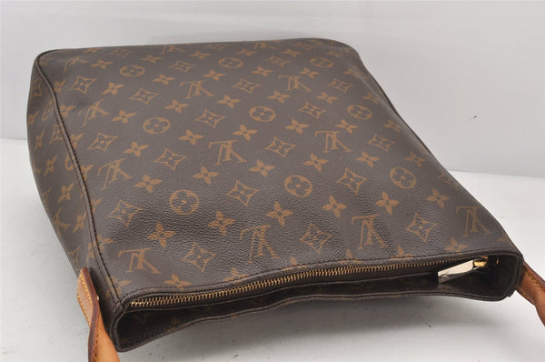 Authentic Louis Vuitton Monogram Looping GM Shoulder Bag M51145 LV 6778K