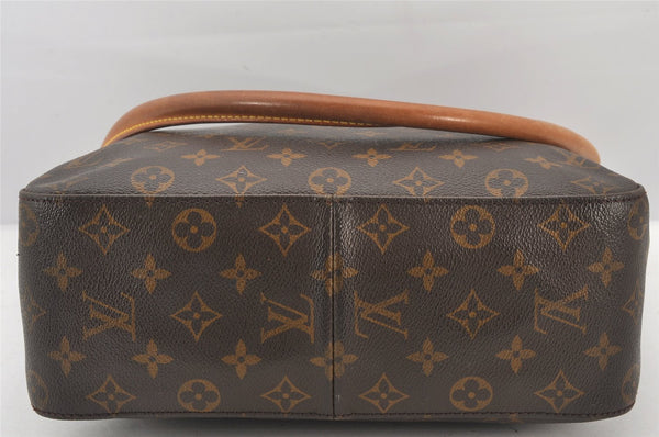 Authentic Louis Vuitton Monogram Looping GM Shoulder Bag M51145 LV 6778K