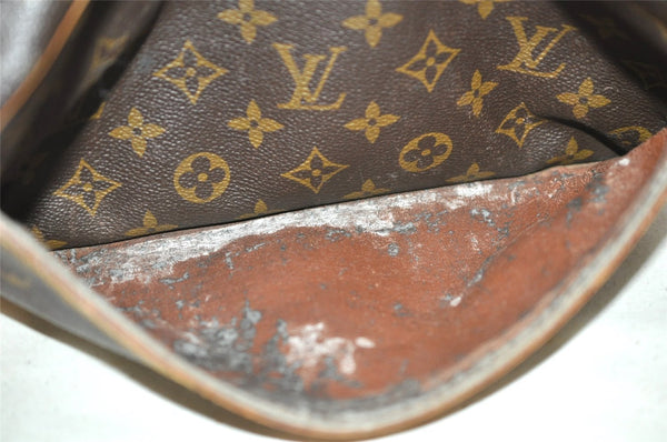 Authentic Louis Vuitton Monogram Compiegne 28 Clutch Hand Bag M51845 LV 6779I