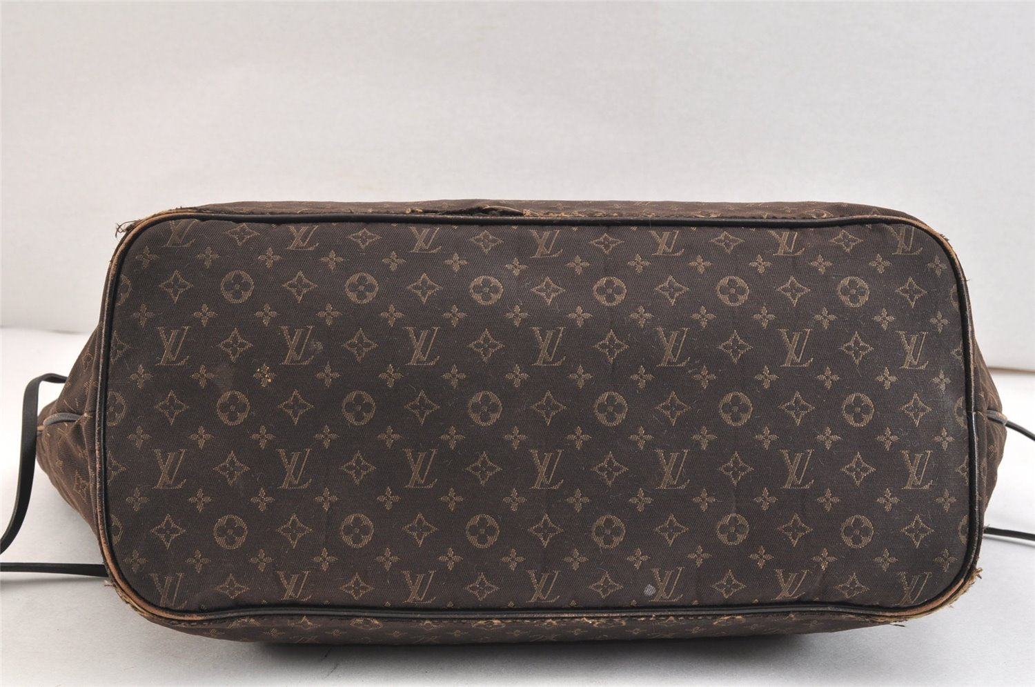 Authentic Louis Vuitton Monogram Idylle Neverfull MM Tote Bag M40513 Brown 6779K