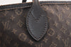 Authentic Louis Vuitton Monogram Idylle Neverfull MM Tote Bag M40513 Brown 6779K