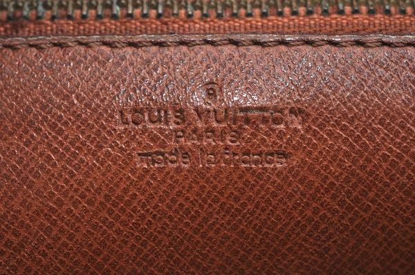 Authentic Louis Vuitton Monogram Marly Dragonne Clutch Hand Bag Old Model 6780H