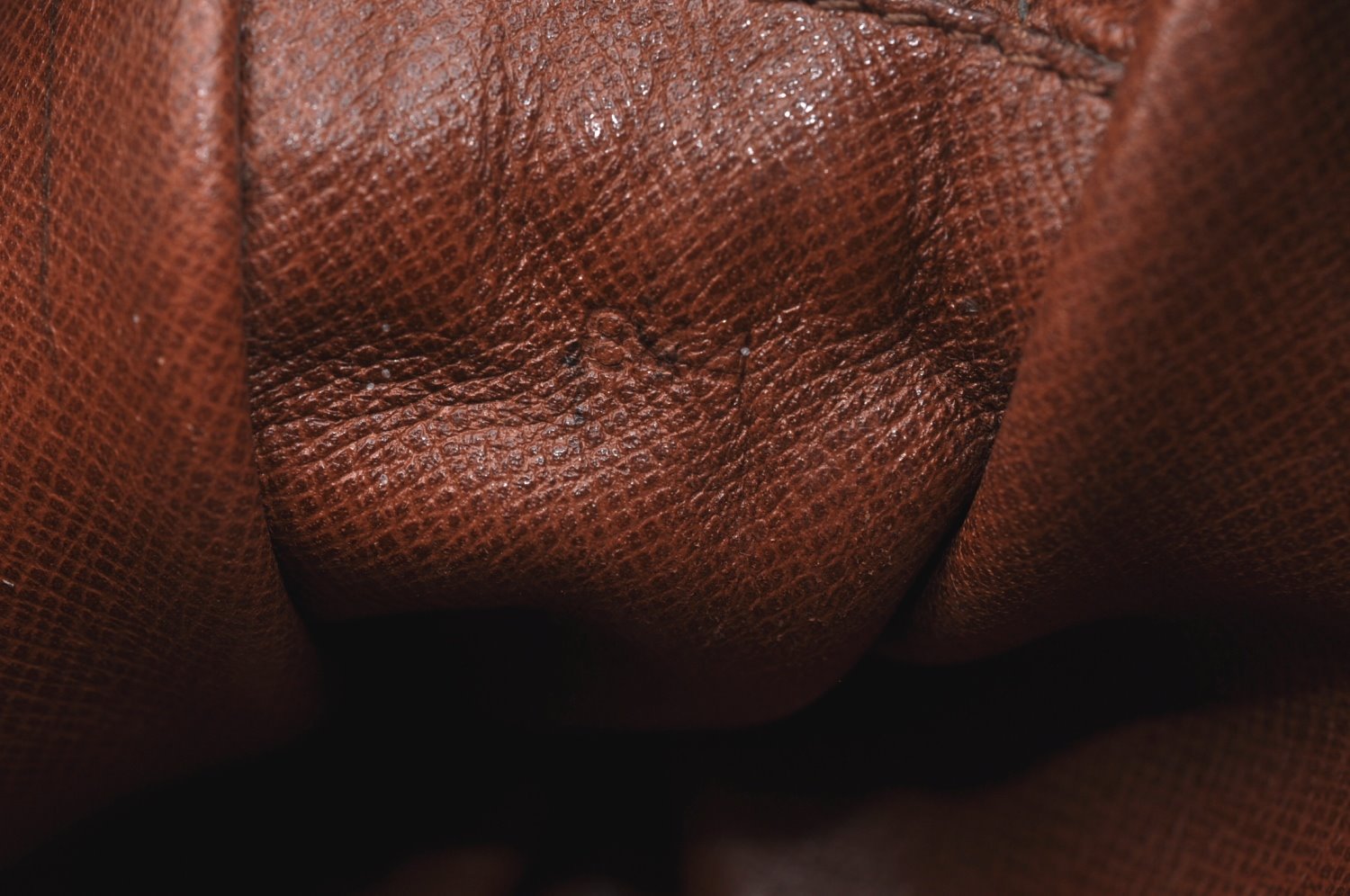 Authentic Louis Vuitton Monogram Marly Dragonne Clutch Hand Bag Old Model 6780H