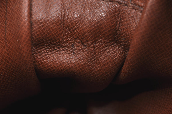 Authentic Louis Vuitton Monogram Marly Dragonne Clutch Hand Bag Old Model 6780H