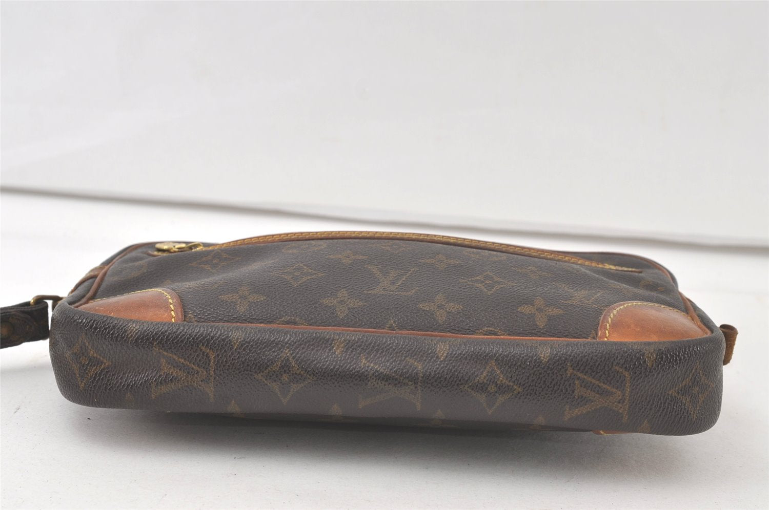 Authentic Louis Vuitton Monogram Marly Dragonne GM M51825 Clutch Hand Bag 6780K