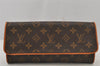 Authentic Louis Vuitton Monogram Pochette Twin GM Shoulder Bag M51852 LV 6782J