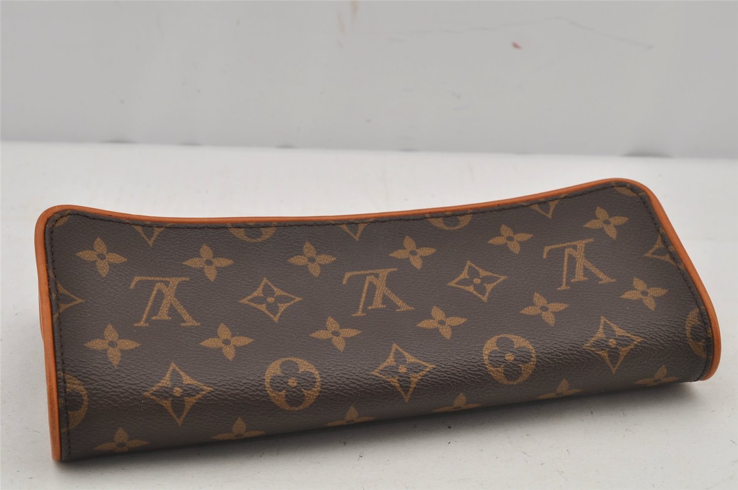Authentic Louis Vuitton Monogram Pochette Twin GM Shoulder Bag M51852 LV 6782J
