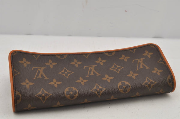 Authentic Louis Vuitton Monogram Pochette Twin GM Shoulder Bag M51852 LV 6782J