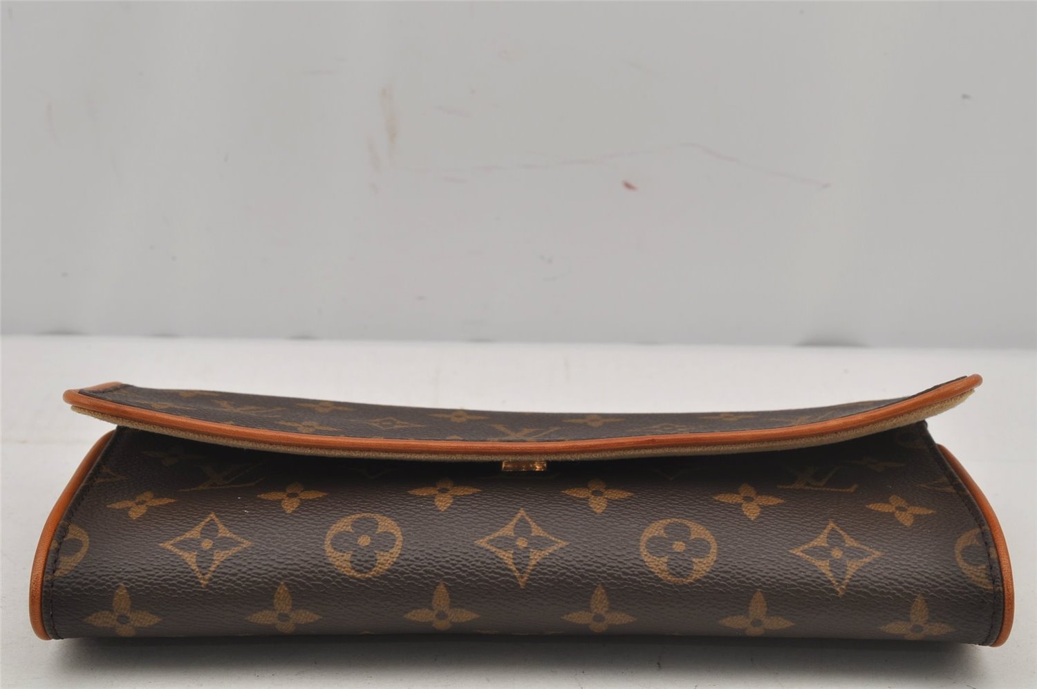 Authentic Louis Vuitton Monogram Pochette Twin GM Shoulder Bag M51852 LV 6782J