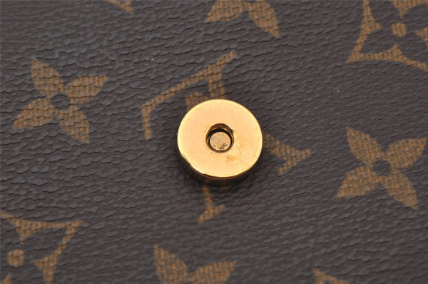 Authentic Louis Vuitton Monogram Pochette Twin GM Shoulder Bag M51852 LV 6782J