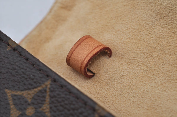 Authentic Louis Vuitton Monogram Pochette Twin GM Shoulder Bag M51852 LV 6782J