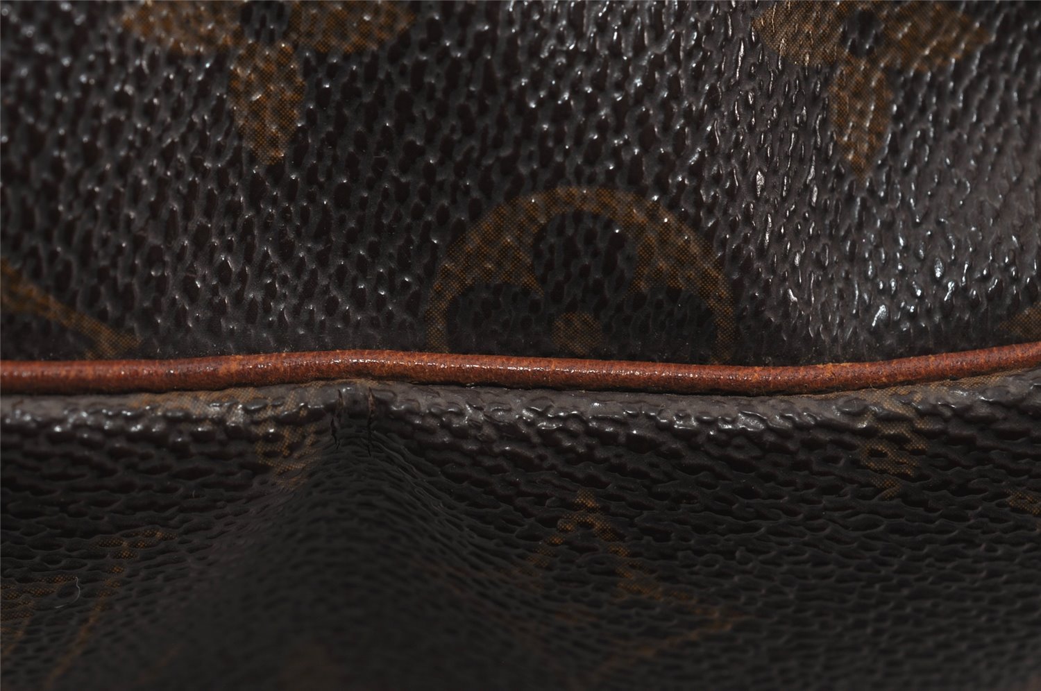 Authentic Louis Vuitton Monogram Boulogne 30 Shoulder Cross Bag M52165 LV 6783I