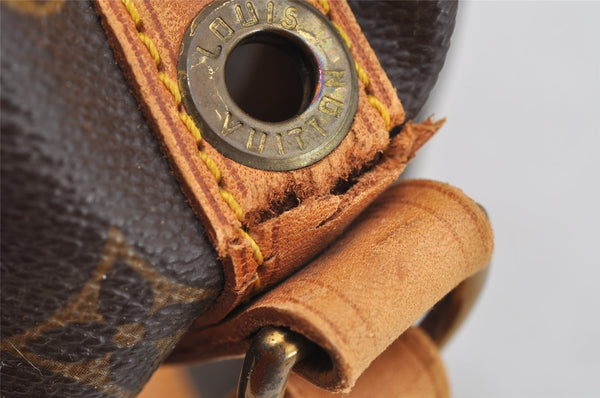 Authentic Louis Vuitton Monogram Petit Noe M42226 Shoulder Drawstring Bag 6784I