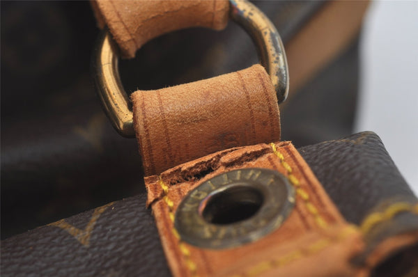 Authentic Louis Vuitton Monogram Petit Noe M42226 Shoulder Drawstring Bag 6784I