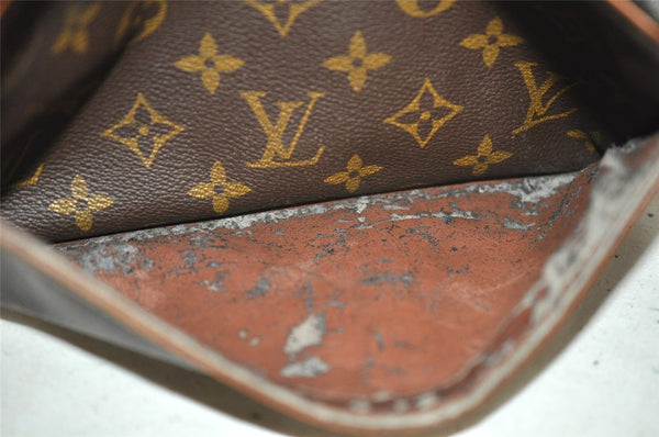 Authentic Louis Vuitton Monogram Compiegne 23 Clutch Hand Bag M51847 LV 6785I