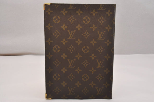 Authentic Louis Vuitton Monogram Agenda Bureau Note Book Cover Old Model 6787J