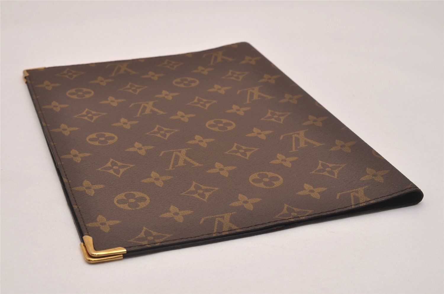 Authentic Louis Vuitton Monogram Agenda Bureau Note Book Cover Old Model 6787J
