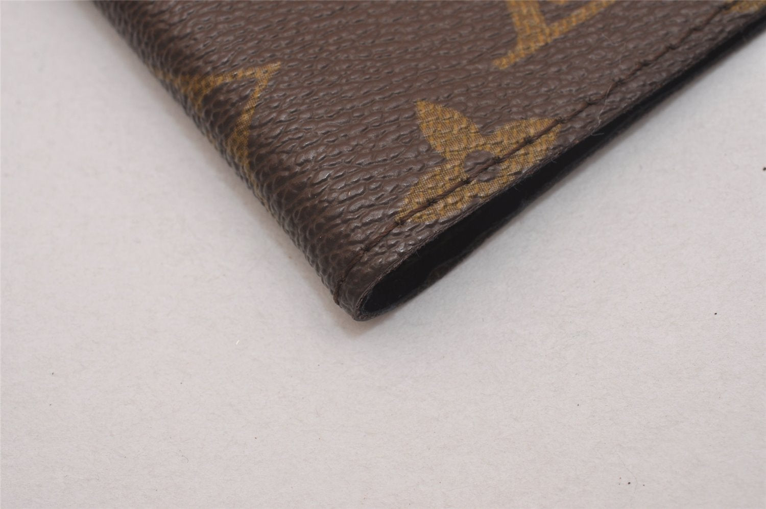Authentic Louis Vuitton Monogram Agenda Bureau Note Book Cover Old Model 6787J
