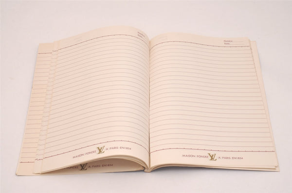 Authentic Louis Vuitton Monogram Agenda Bureau Note Book Cover Old Model 6787J