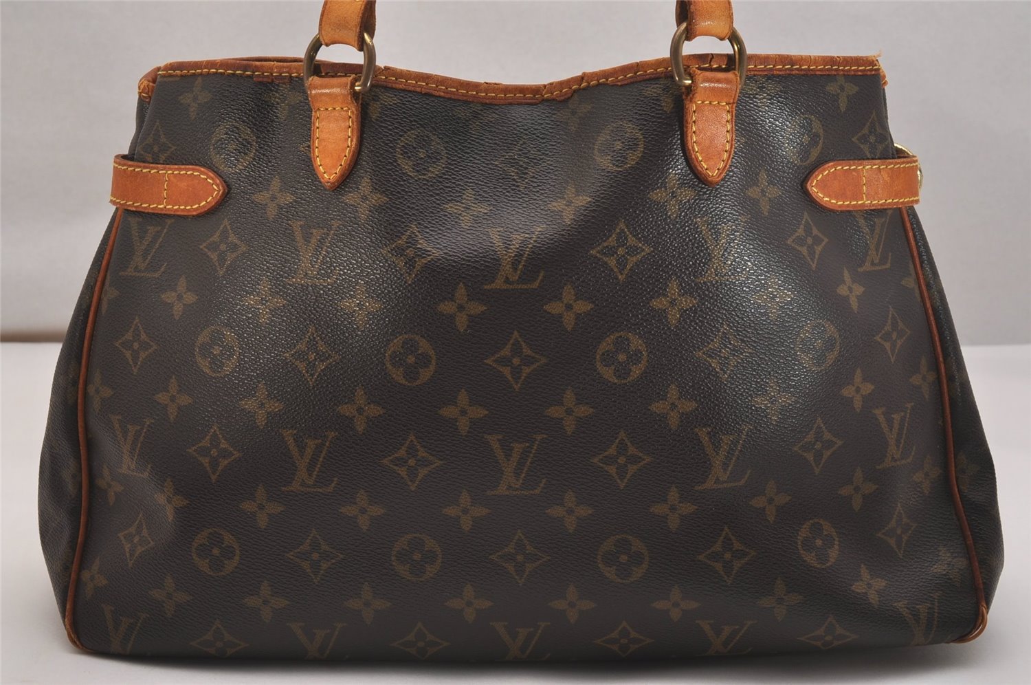 Auth Louis Vuitton Monogram Batignolles Horizontal Tote Bag M51154 LV Junk 6788J