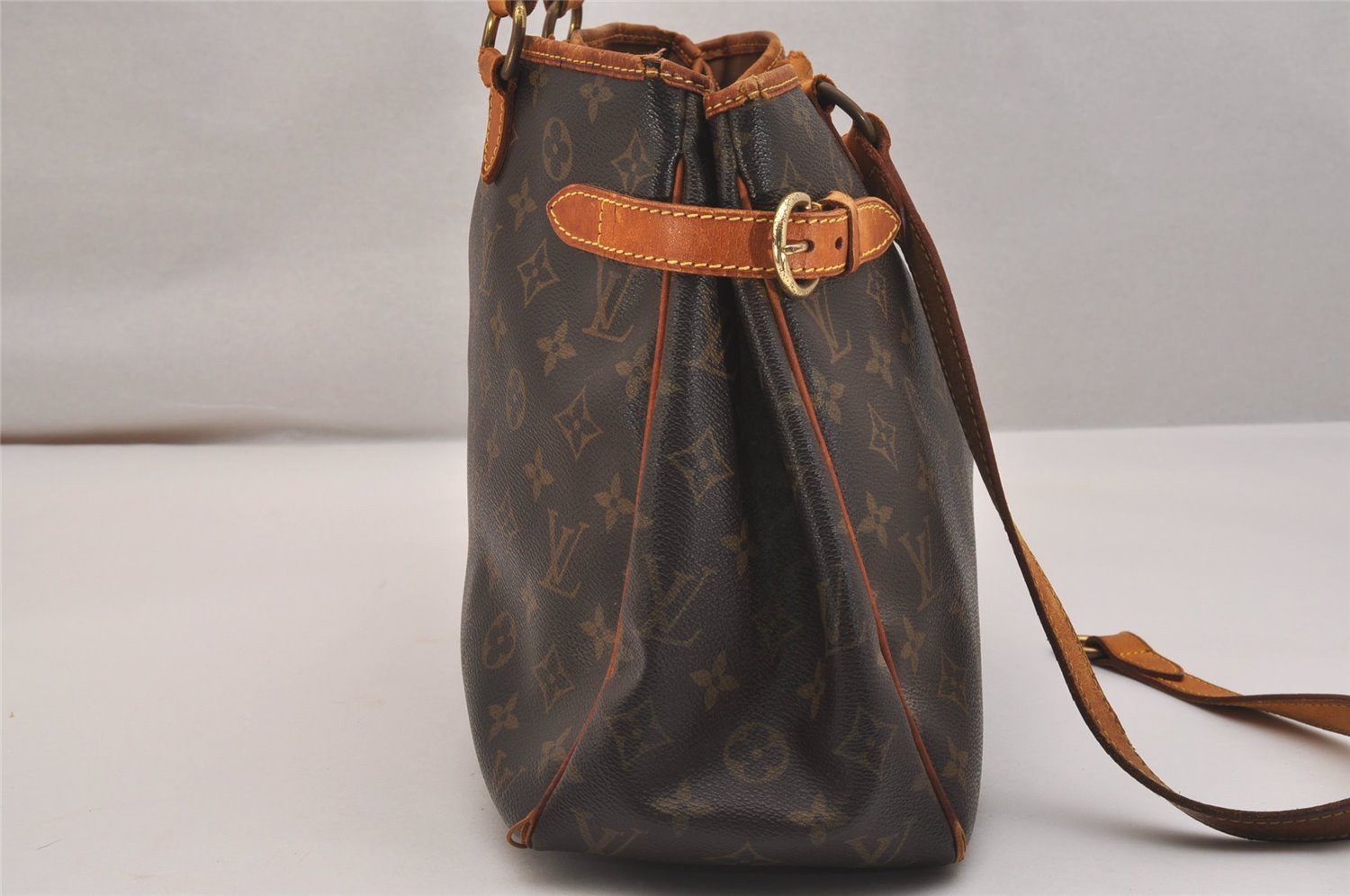 Auth Louis Vuitton Monogram Batignolles Horizontal Tote Bag M51154 LV Junk 6788J