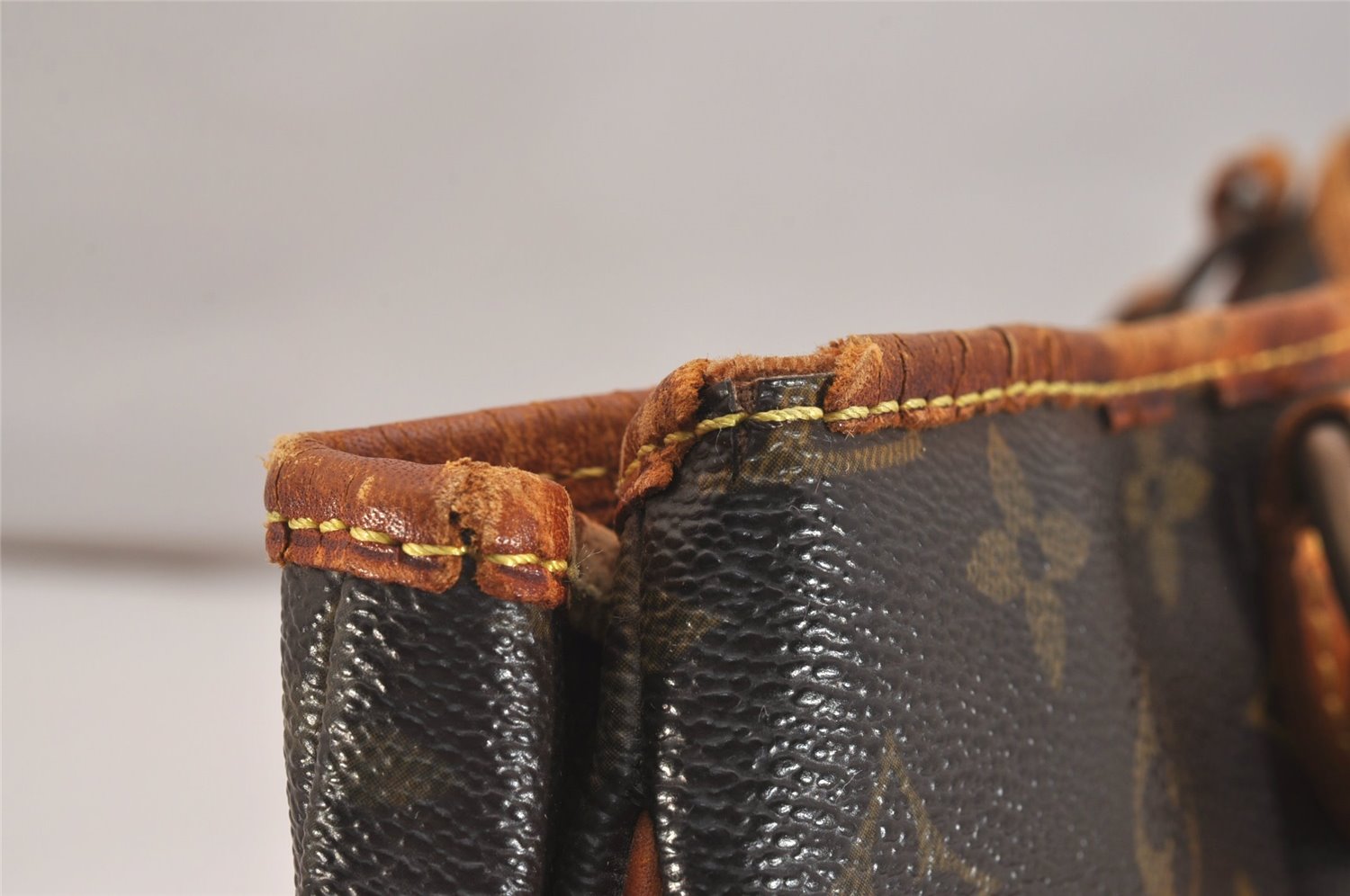 Auth Louis Vuitton Monogram Batignolles Horizontal Tote Bag M51154 LV Junk 6788J