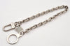 Auth Louis Vuitton Chenne Ano Cles XL Key Chain Strap Silver M65774 LV 6788K