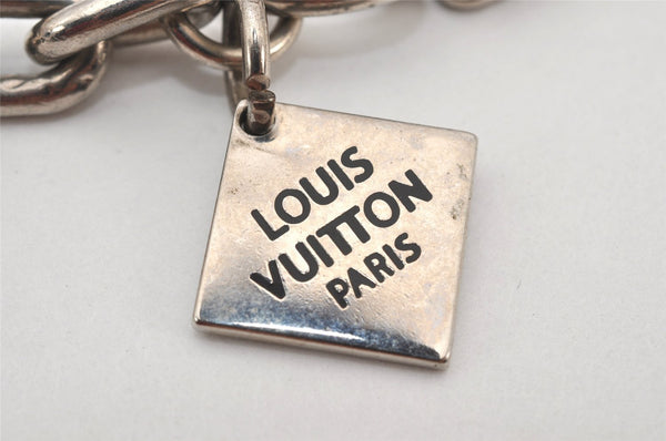 Auth Louis Vuitton Chenne Ano Cles XL Key Chain Strap Silver M65774 LV 6788K